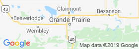 Grande Prairie map